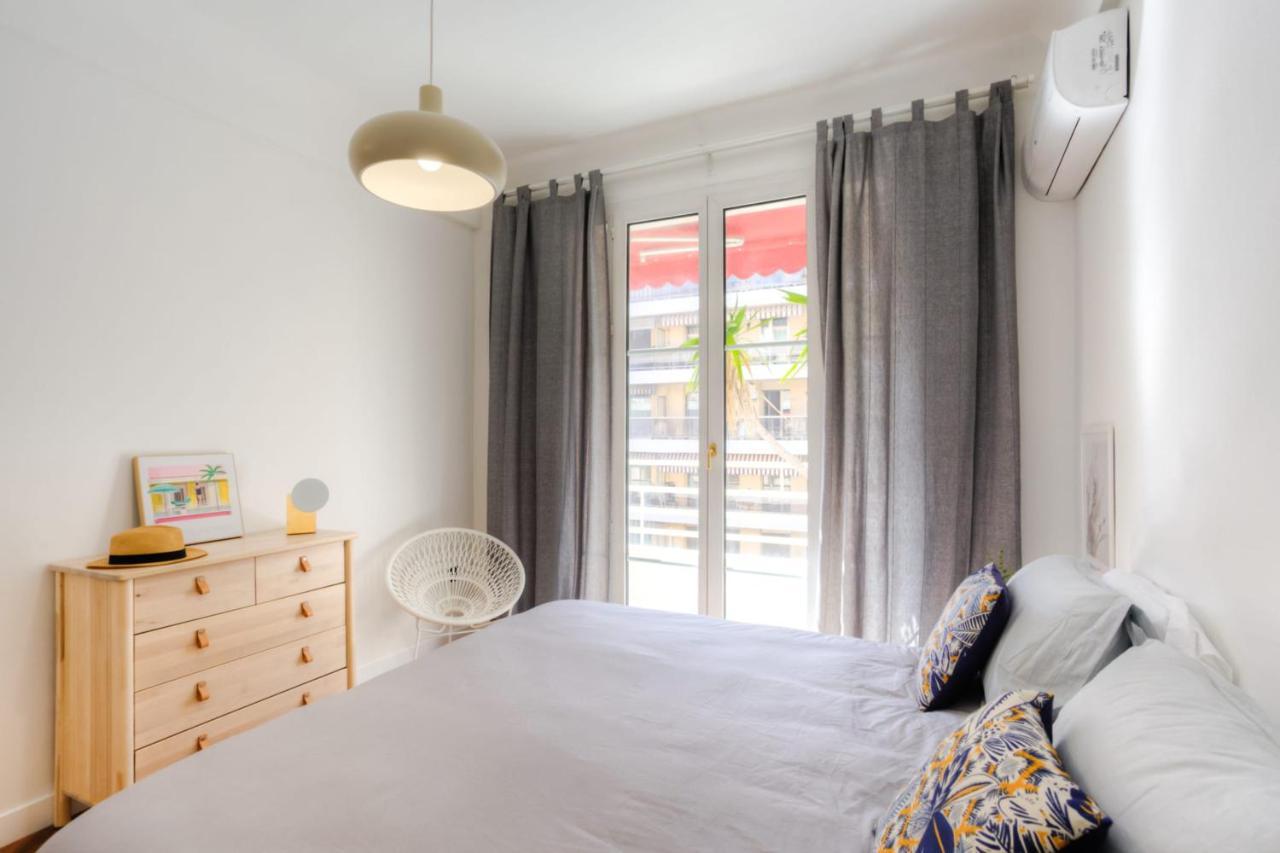 #29 Suite Gambetta Ac Sea View 2 Bedrooms 1Min Walk To Promenade & Sea Nice Buitenkant foto