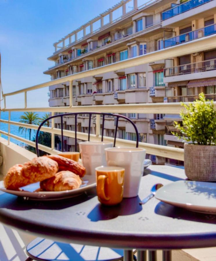 #29 Suite Gambetta Ac Sea View 2 Bedrooms 1Min Walk To Promenade & Sea Nice Buitenkant foto