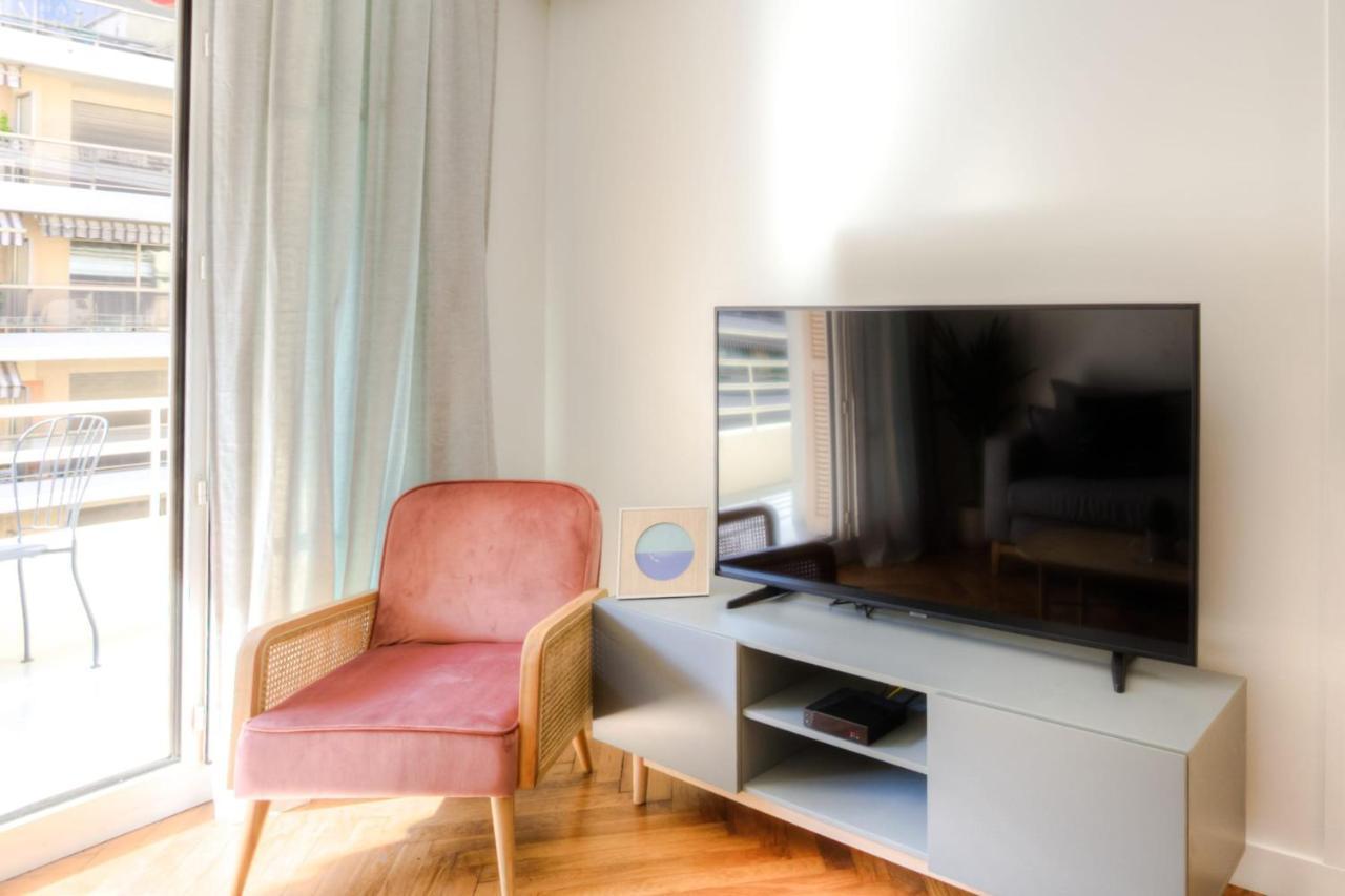 #29 Suite Gambetta Ac Sea View 2 Bedrooms 1Min Walk To Promenade & Sea Nice Buitenkant foto
